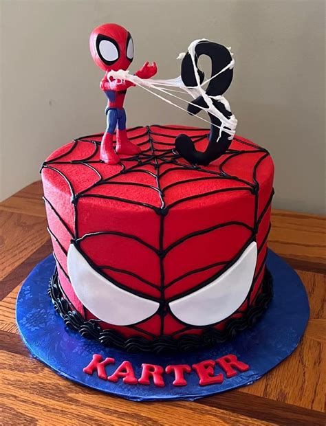 spiderman cake ideas       superhero birthday artofit