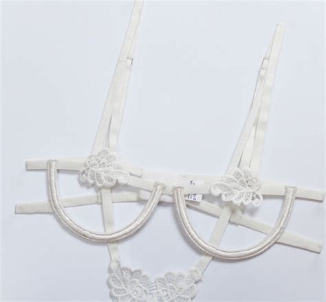 Hollow Out Underwear Erotic Strappy Lingerie Bodysuit Sexy Whore Costumes Sm Bondage Series