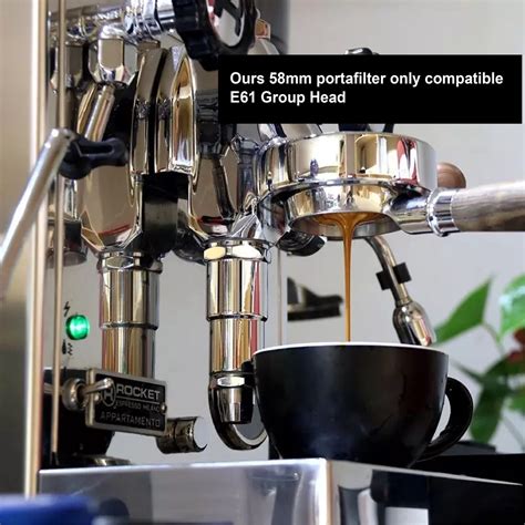 Ready Stock Espresso Coffee Machine Naked Portafilter Stainless Steel