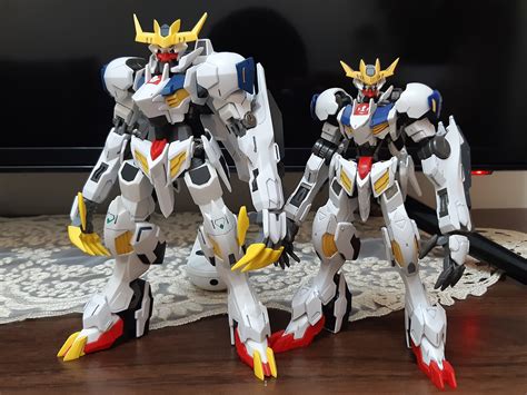 Gu Rex Next To The Hg Rgundam