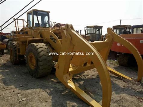 Used Caterpillar C Wheel Loader With Fork