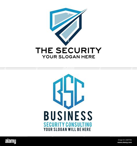 Shield Security Logo Design Stock Vector Image And Art Alamy