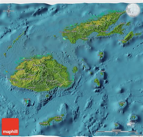 Google Earth Map Of Fiji - 2024 Winter Olympics Location