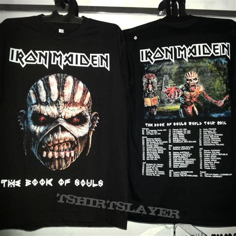 Iron Maiden World Tour 2016 Tshirtslayer Tshirt And Battlejacket Gallery