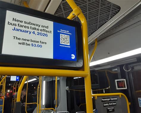 Inflación en Nueva York: 2026 llega con aumentos de precios en buses