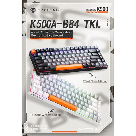Machenike K A B Tkl Hot Swappable Backlit