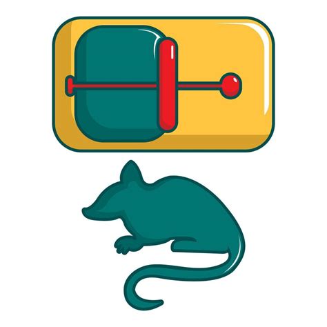 Mice Trap Icon Cartoon Style 15070529 Vector Art At Vecteezy