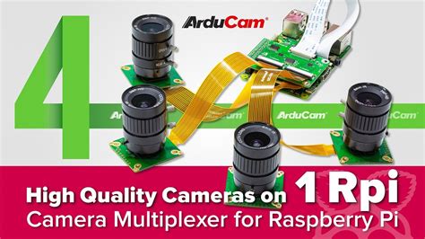 Hq Camera Modules With One Raspberry Pi A Multiple Camera Adapter