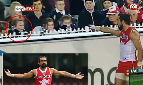 Adam Goodes Moment Aboriginal Aussie Rules Footballer Confronted