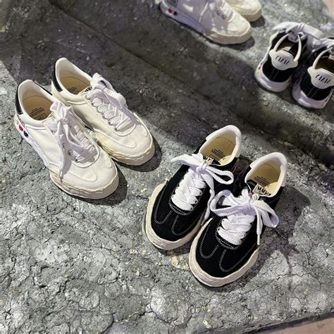 MMY Round Leather Street Wear Designer Sneakersmihara - Etsy