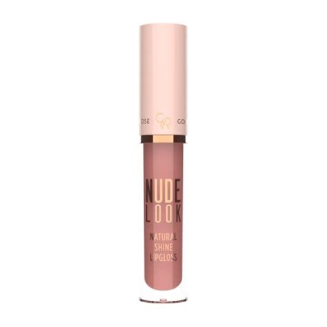 Golden Rose Nude Look Natural Shine Lipgloss Ml Tunisie