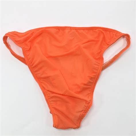 K K Mens Underwear Tanga Bikini Contoured Pouch Narrow Waist Silky Soft Ebay
