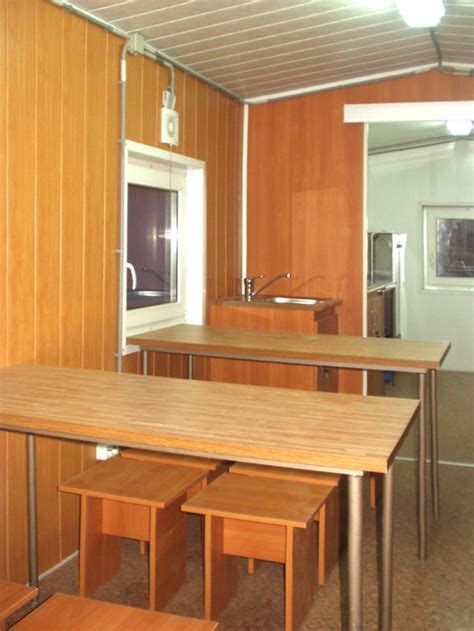 Вагон-дома, мобильные здания кухни-столовые