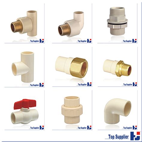 Hj Hot And Cold Water Plastic Fitting Cpvc Cross Tee Astm D Standard Plastic Cpvc Pressure