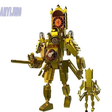 фигурок Аниме Скибиди туалет Skibidi Toilet Gold Titan Mananyijmo