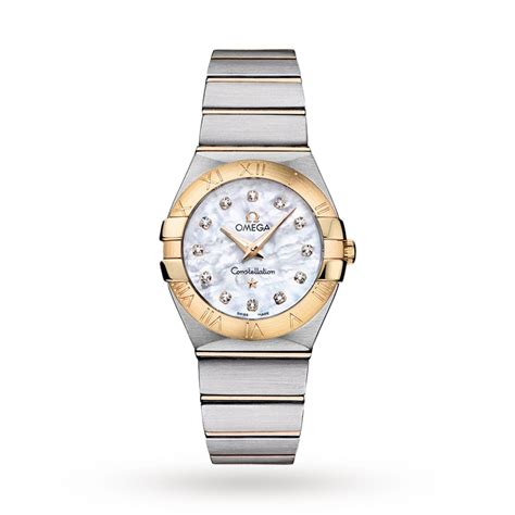 Omega Constellation Ladies 27mm Quartz Watch O12320276055002 | Mappin and Webb