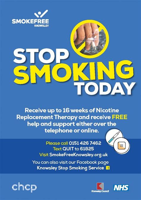 Stop Smoking Support Knowsley Prescot Town Council