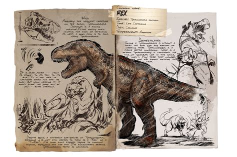 T Rex Wiki De Ark Survival Evolved