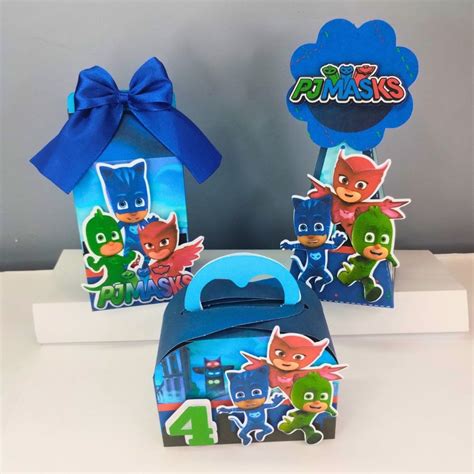 Kit De Mimos Personalizados Pj Mask Tens Elo