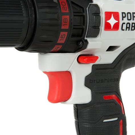 Porter Cable 20 Volt Max 12 In Brushless Cordless Drill 2 Batteries Included Charger Included