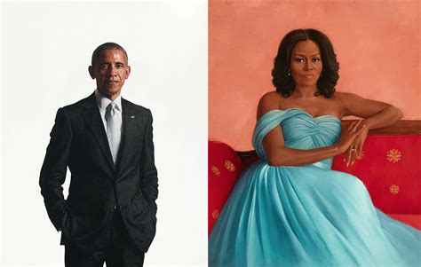 Four Years Late New Official Obama Portraits Are Unveiled