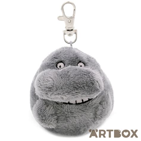 Buy Moomin The Groke 10cm Plush Bag Clip At Artbox