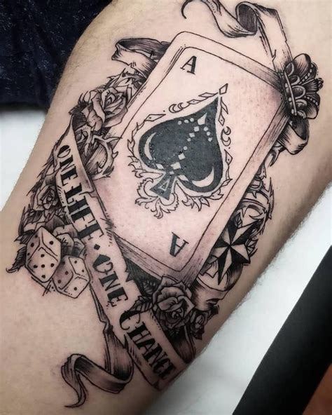 Playing Card Tattoos For Men