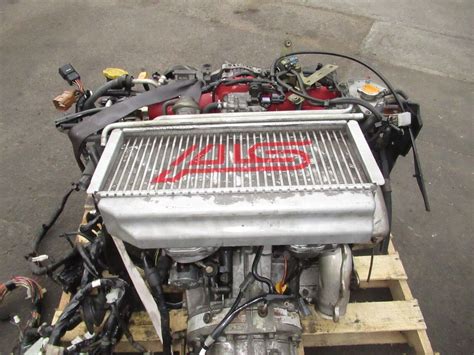 JDM SUBARU WRX STI EJ207 V7 ENGINE 6 SPEED TRANSMISSION NON DCCD