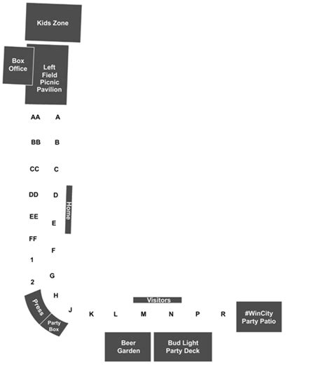 Lake Erie Crushers Stadium Seating Chart A Visual Reference Of Charts Chart Master