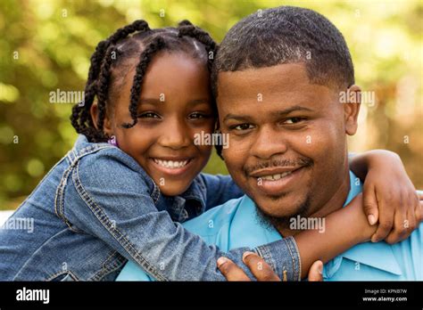 African American Father Daughter Banque De Photographies Et Dimages à