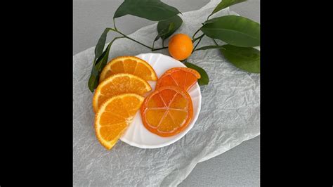АПЕЛЬСИНОВЫЕ ЛЕДЕНЦЫ 🍊🍊 Рецепт - YouTube