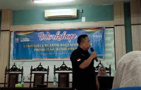 Membangun Kreativitas Digital Prodi Ilmu Komunikasi Gelar Workshop