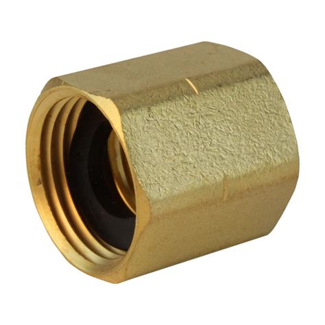 Everbilt Lead Free Brass Garden Hose Adapter 3 4 In Fht X 3 4 In Fip