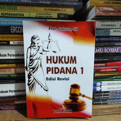 Jual Buku Hukum Pidana Edisi Revisi Oleh Prof Sudarto Sh Undip