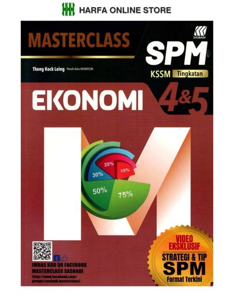 Buku Rujukan Masterclass Spm Ekonomi Tingkatan Kssm Lazada