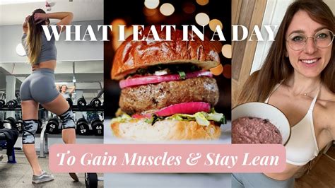 What I Eat In A Day To Gain Muscles Stay Lean Workout Posing Bikini Prep Weeks Out