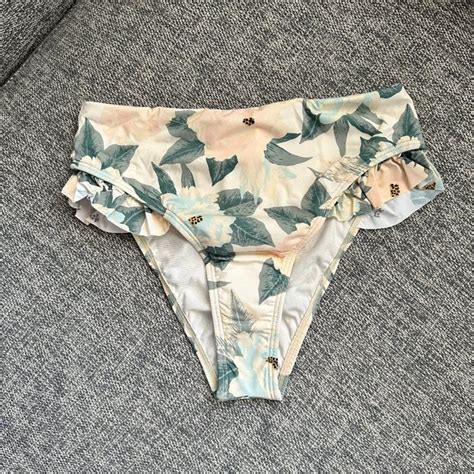 Billabong Swim New Billabong Sandy Babe Ruffle Maui Rider Bikini