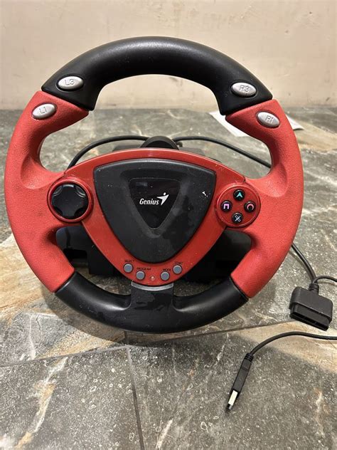 Игровой руль с педалями Genius: 1 100 грн. - Аксесуари Запоріжжя на Olx