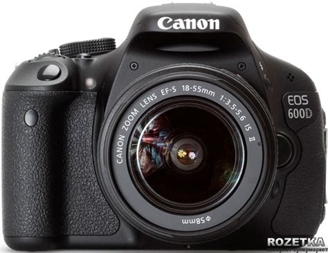 Фотоаппарат Canon EOS 600D 18-55 IS II Kit (5170B078) купить на ROZETKA ...
