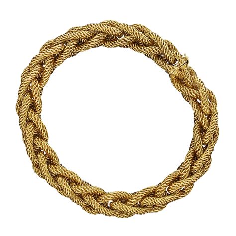 Cartier Vintage Gold Bracelet Available For Immediate Sale At Sothebys