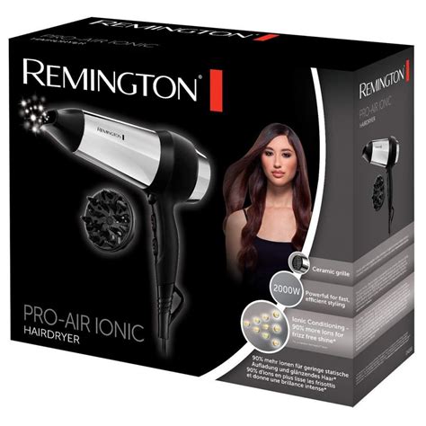 Secadora iónica Para Cabello con Rejilla Cerámica D4200 Remington