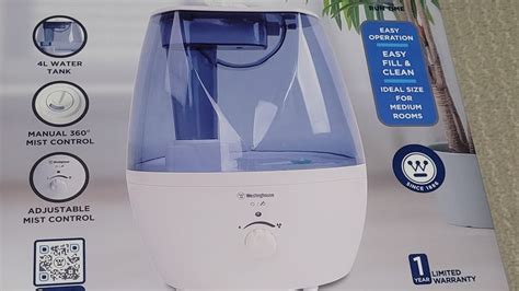 Unboxing Westinghouse L Cool Mist Ultrasonic Humidifier Youtube