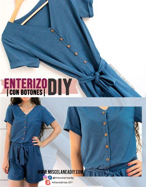 Diy Enterizo C Mo Hacer Un Mono O Romper Jumpsuit Ropa