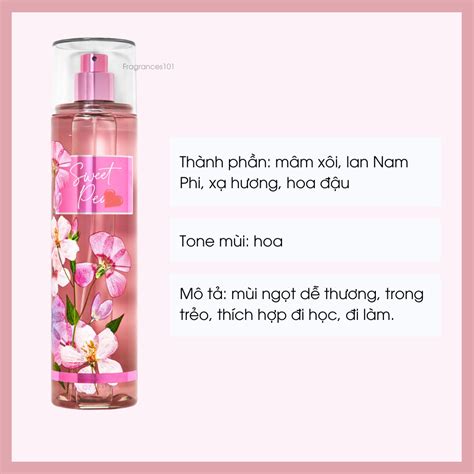 B S N Ph M Mist X T To N Th N Gel T M Lotion Bbw Sweet Pea T M