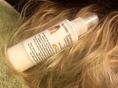 Dry Hair Shampoo Spray No Mess Spray Camping Travel Emergency Kit
