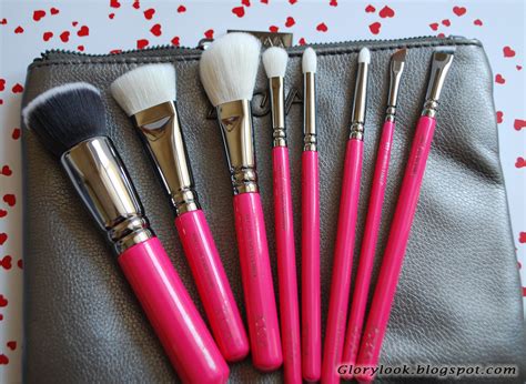 GLORYlook: Набор кистей для макияжа Zoeva Pink Elements Classic Set
