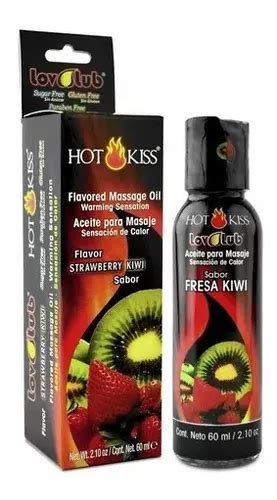 Leo Para Massagem Hot Kiss Lubrificante Termico Fresakiwi Ml Sabor Morango Kiwi Mercadolivre