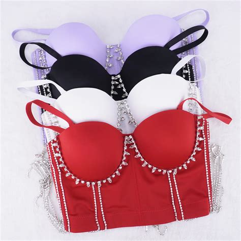 Long Chain Crap Top Fish Bone Swimming Cloth Shaped Underwear Sexy Lingerie And Bra Price