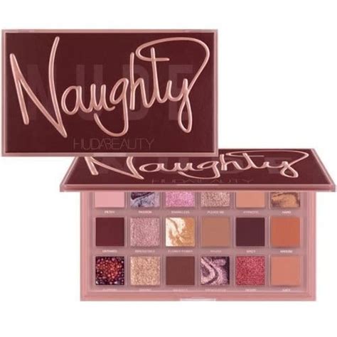 Naughty Nude HUDA BEAUTY Palette de fards à paupières de couleurs Cdiscount Au quotidien