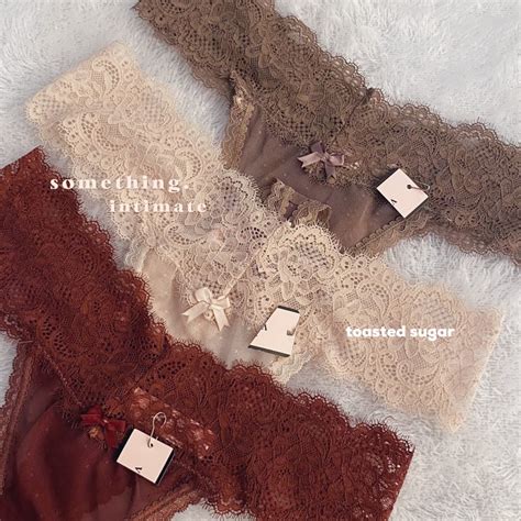 Jual Vs The Lacie Lenora Floral Lace Thong Panty Sexy Gstring Lingerie G String Victoria